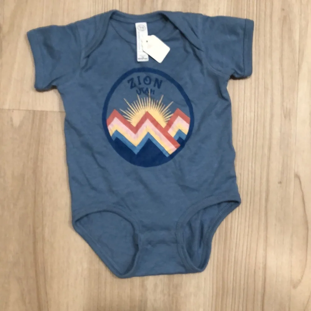 Lot of 3 Infant and toddler onesies - Various sizes (see photos)